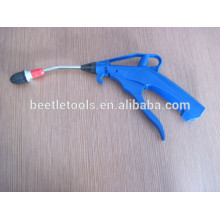 panted blue color Plastic Air Blow gun with nozzle